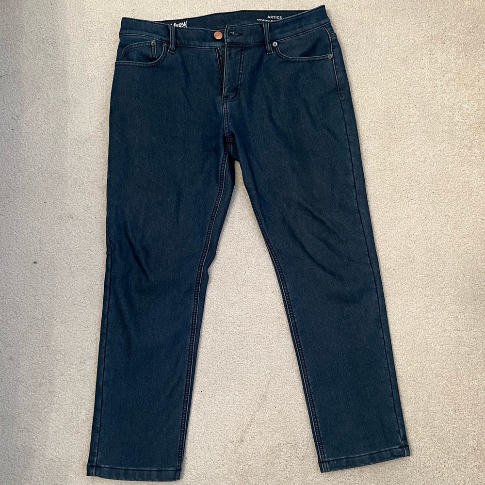 Mugsy fleece lined jeans 34x30